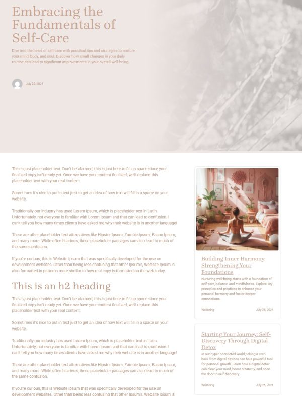 WELLNESS - Image 4